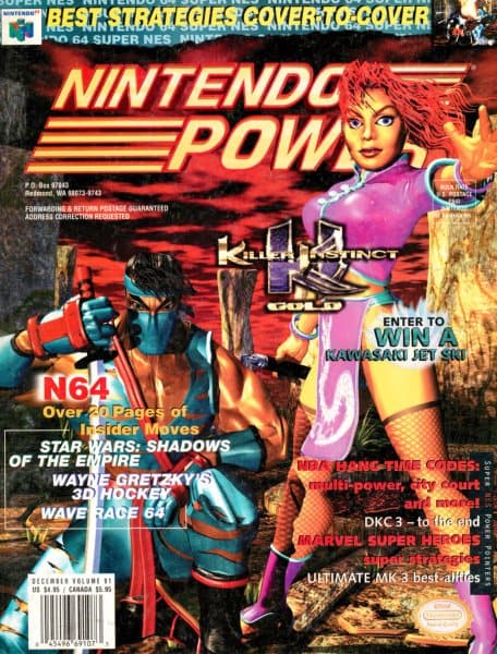 Cover of Nintendo Power issue 91