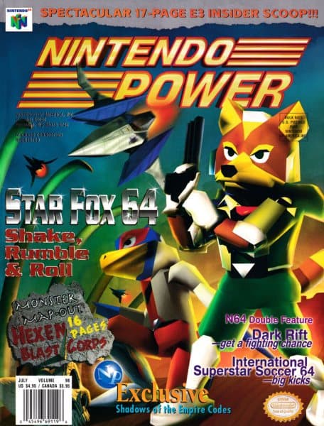 Cover of Nintendo Power issue 98