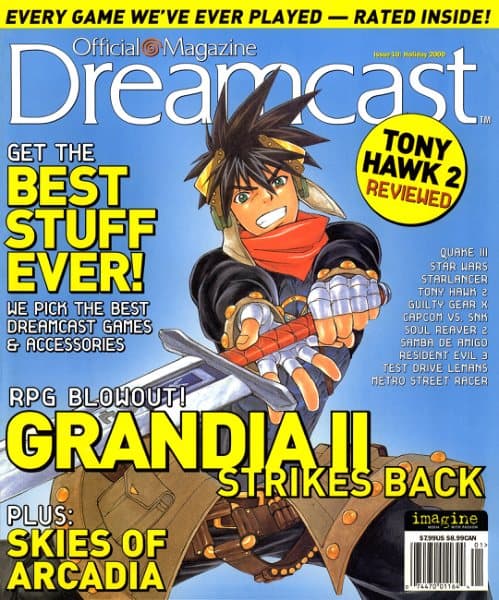 Cover of Official Sega Dreamcast Magazine (US) issue 10