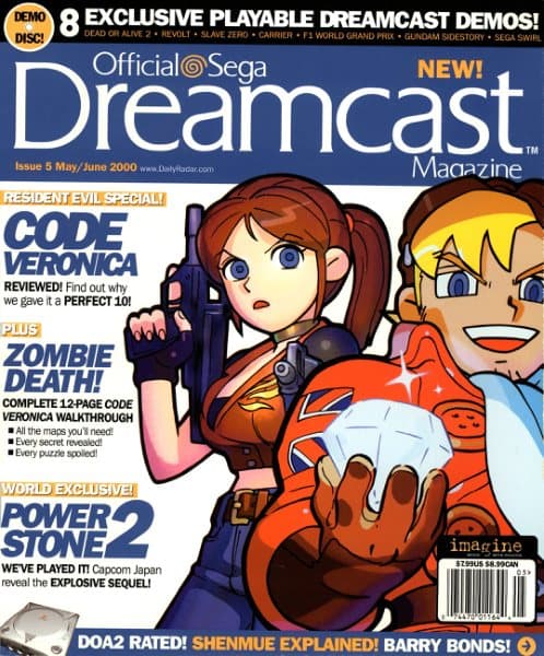 Cover of Official Sega Dreamcast Magazine (US) issue 5