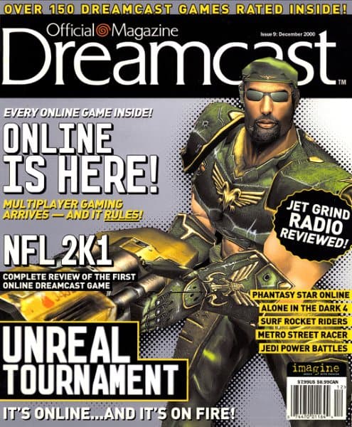 Cover of Official Sega Dreamcast Magazine (US) issue 9