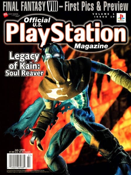 Cover of Official U.S. PlayStation Magazine issue 10