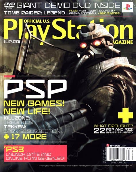 Cover of Official U.S. PlayStation Magazine issue 104