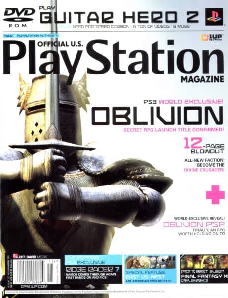 Cover of Official U.S. PlayStation Magazine issue 110