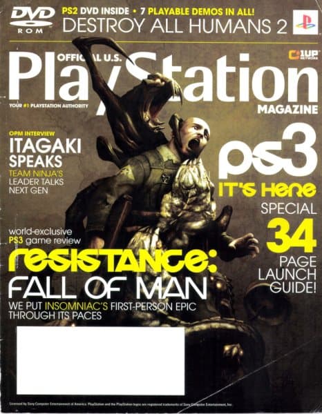 Cover of Official U.S. PlayStation Magazine issue 111