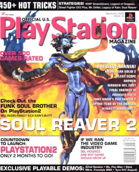 Cover of Official U.S. PlayStation Magazine issue 36