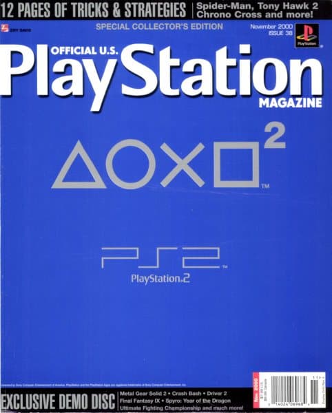 Cover of Official U.S. PlayStation Magazine issue 38