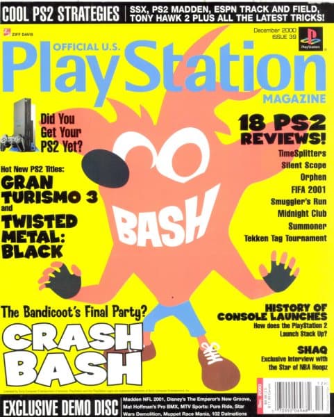 Cover of Official U.S. PlayStation Magazine issue 39