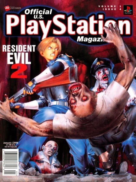 Cover of Official U.S. PlayStation Magazine issue 4