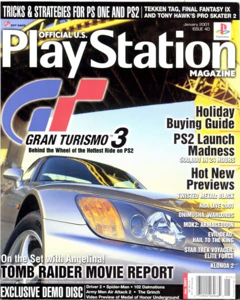Cover of Official U.S. PlayStation Magazine issue 40
