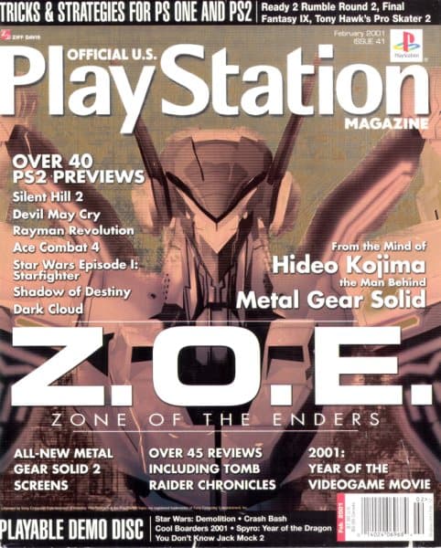Cover of Official U.S. PlayStation Magazine issue 41