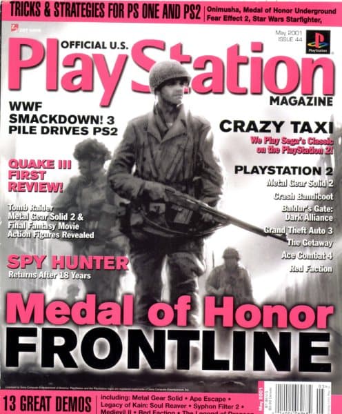 Cover of Official U.S. PlayStation Magazine issue 44
