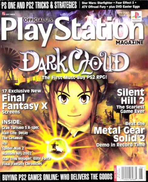 Cover of Official U.S. PlayStation Magazine issue 45