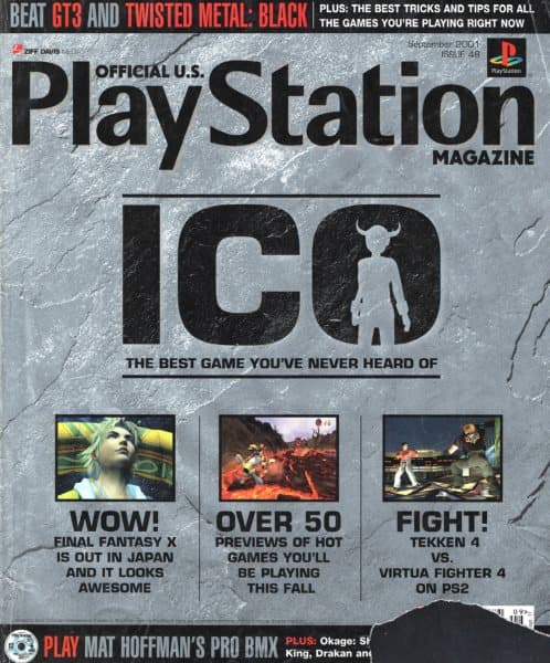 Cover of Official U.S. PlayStation Magazine issue 48
