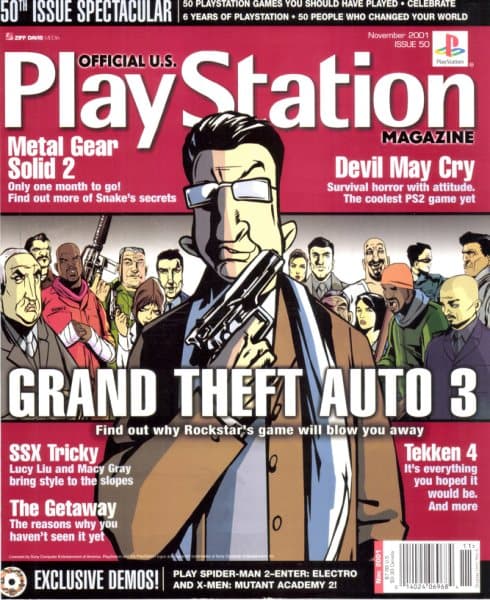 Cover of Official U.S. PlayStation Magazine issue 50