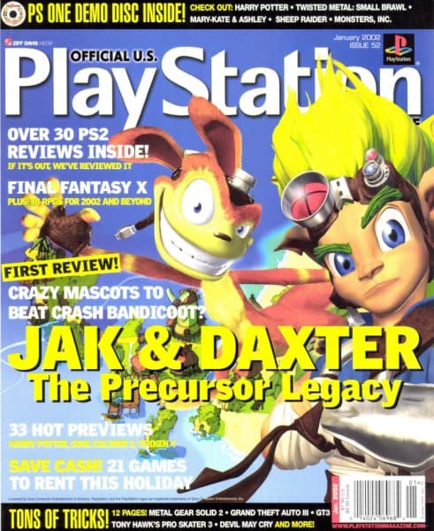 Cover of Official U.S. PlayStation Magazine issue 52