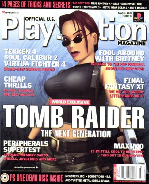 Cover of Official U.S. PlayStation Magazine issue 54