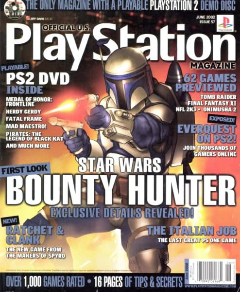 Cover of Official U.S. PlayStation Magazine issue 57