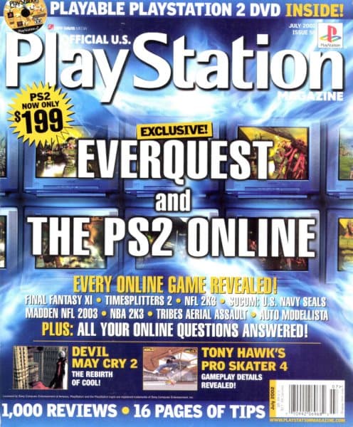 Cover of Official U.S. PlayStation Magazine issue 58