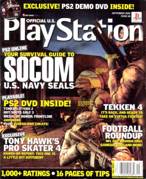 Cover of Official U.S. PlayStation Magazine issue 60