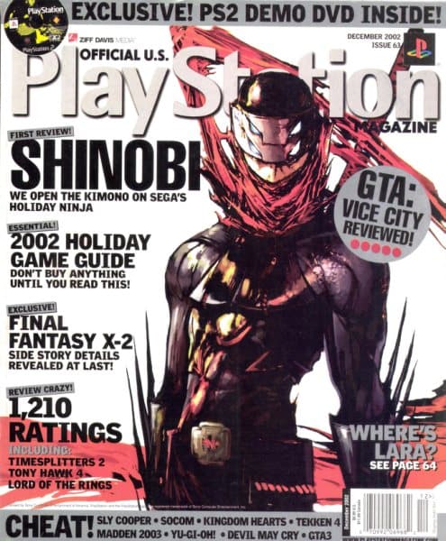 Cover of Official U.S. PlayStation Magazine issue 63