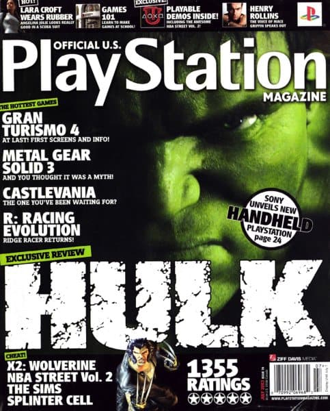Cover of Official U.S. PlayStation Magazine issue 70