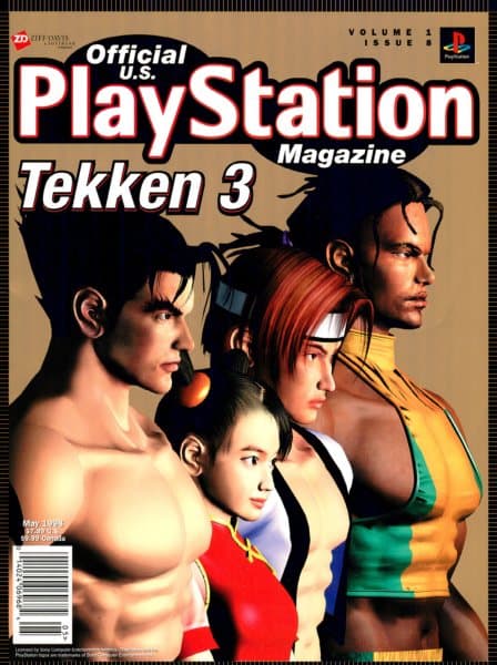 Cover of Official U.S. PlayStation Magazine issue 8