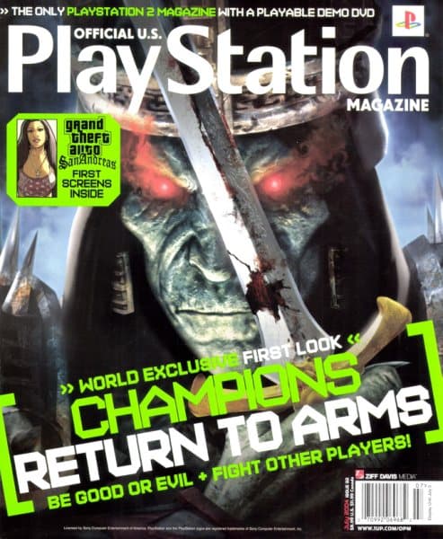 Cover of Official U.S. PlayStation Magazine issue 82