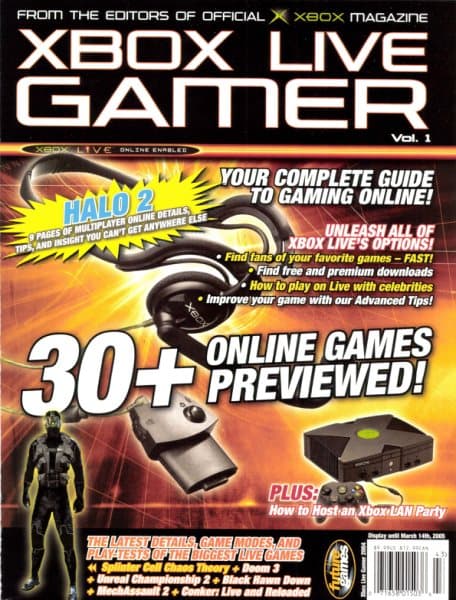 Cover of Official Xbox Magazine issue 1