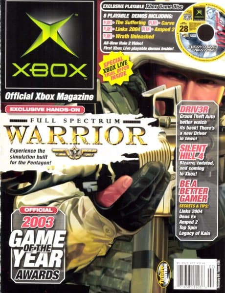 Cover of Official Xbox Magazine issue 28
