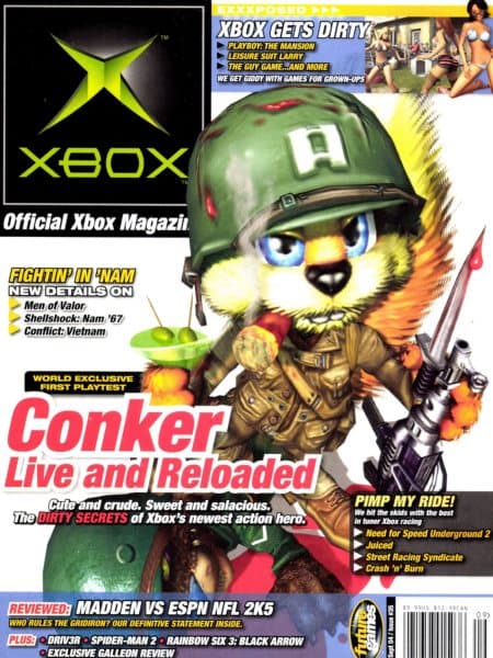 Cover of Official Xbox Magazine issue 35