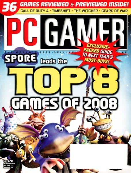 Cover of PC Gamer (US) issue 1
