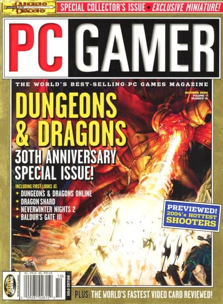 Cover of PC Gamer (US) issue 10