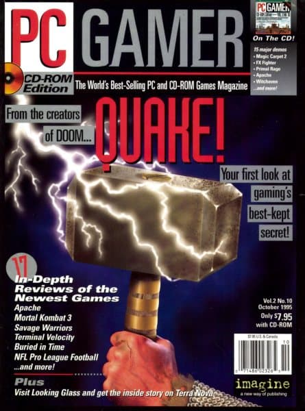 Cover of PC Gamer (US) issue 10