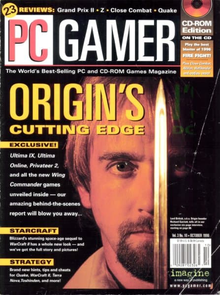 Cover of PC Gamer (US) issue 10
