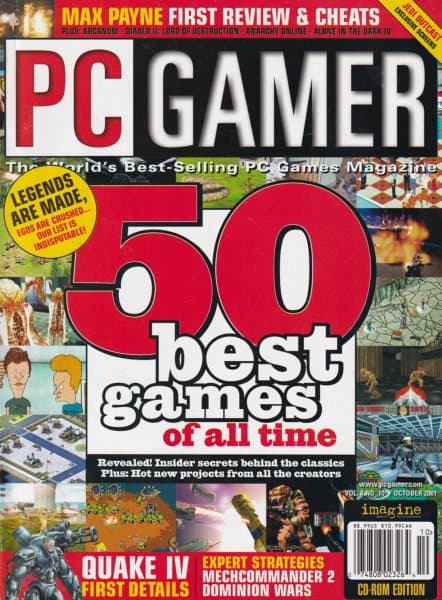 Cover of PC Gamer (US) issue 10