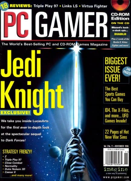 Cover of PC Gamer (US) issue 11