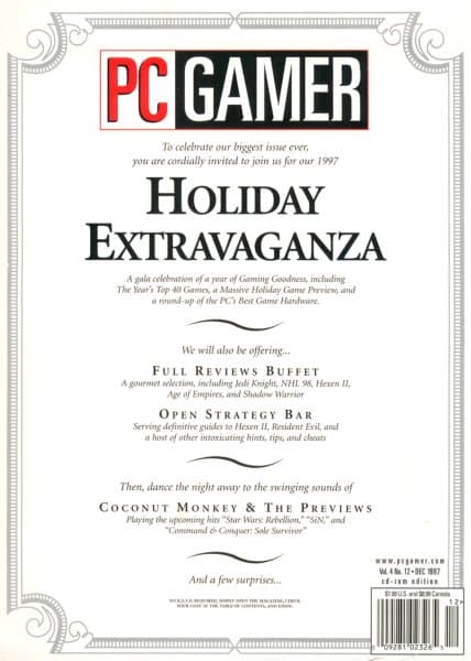 Cover of PC Gamer (US) issue 12