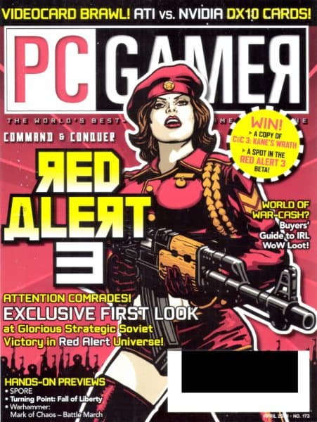Cover of PC Gamer (US) issue 173