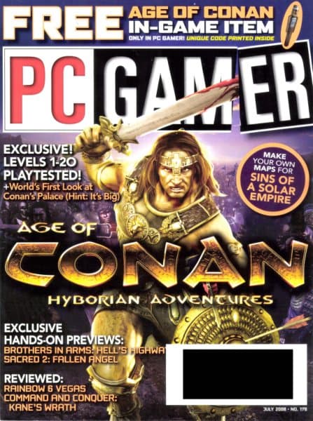 Cover of PC Gamer (US) issue 176