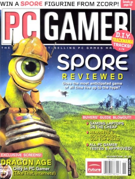 Cover of PC Gamer (US) issue 180