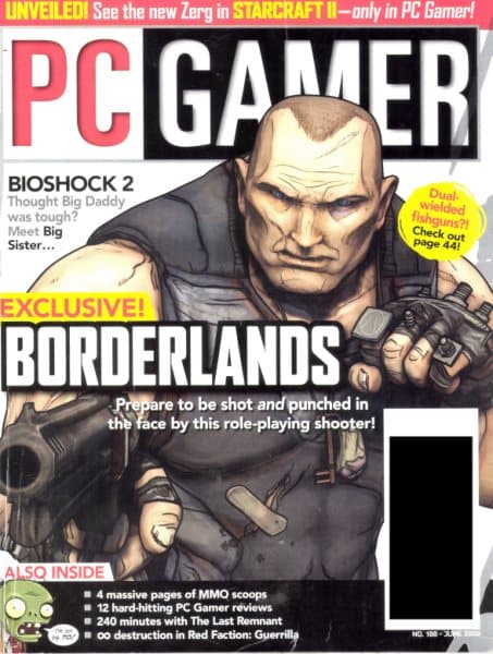 Cover of PC Gamer (US) issue 188