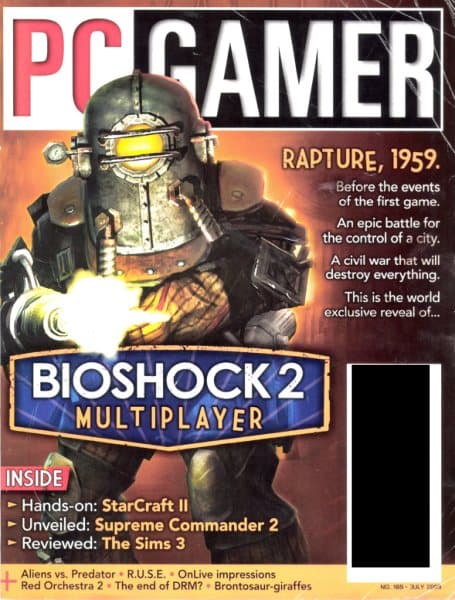 Cover of PC Gamer (US) issue 189