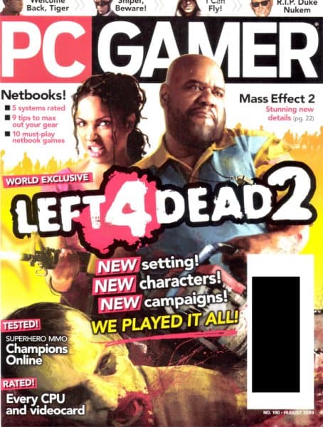 Cover of PC Gamer (US) issue 190