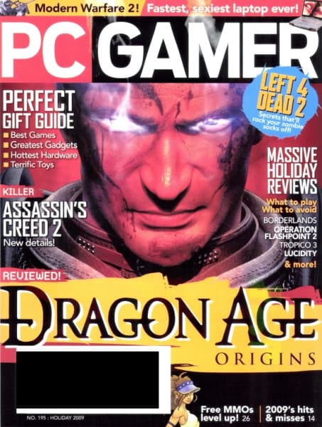 Cover of PC Gamer (US) issue 195