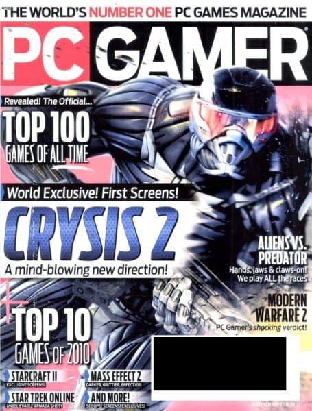 Cover of PC Gamer (US) issue 197