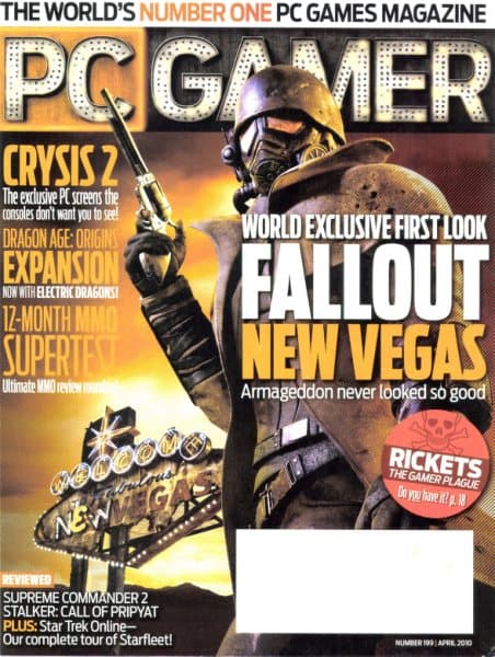 Cover of PC Gamer (US) issue 199