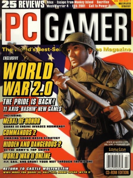 Cover of PC Gamer (US) issue 2