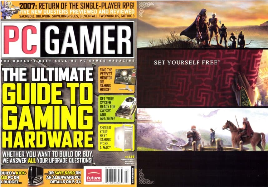 Cover of PC Gamer (US) issue 2