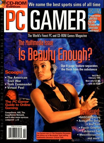 Cover of PC Gamer (US) issue 2